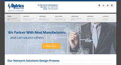 Desktop Screenshot of optrics.com